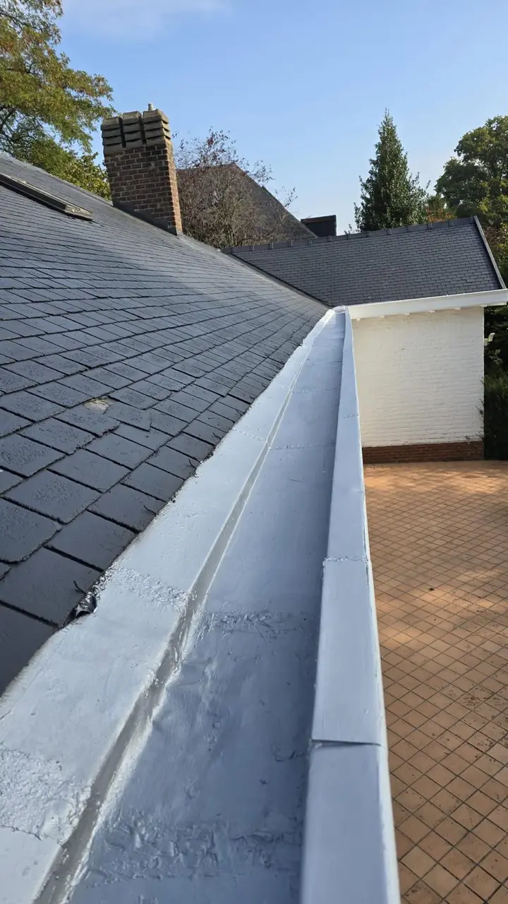 Gouttières & zinguerie — après travaux